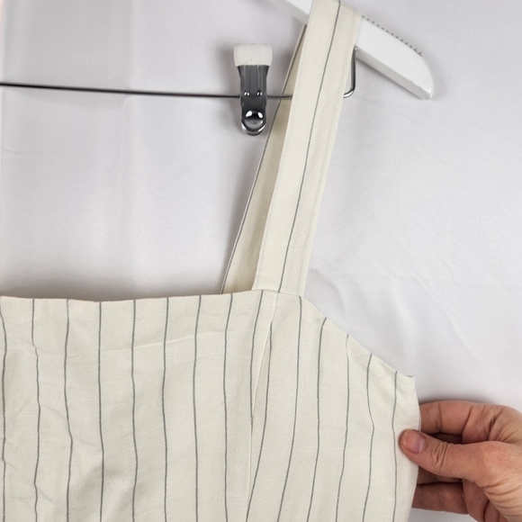 Club Monaco linen blend mini dress size 10 BNWT - Picture 5 of 11